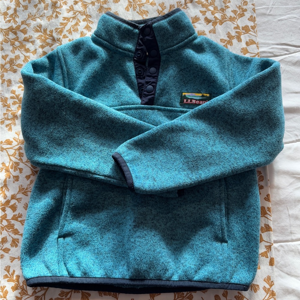 LL Bean Sweater Fleece Pullover - Toddler
